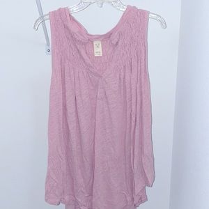 We the Free Pink Tank Blouse